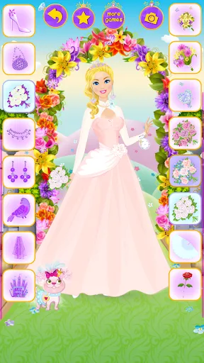Capturas de pantalla de Princess Wedding Dress Up Game