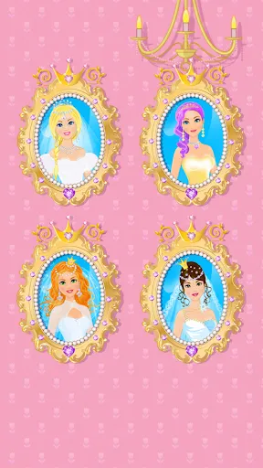 Capturas de pantalla de Princess Wedding Dress Up Game