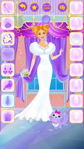 Capturas de pantalla de Princess Wedding Dress Up Game