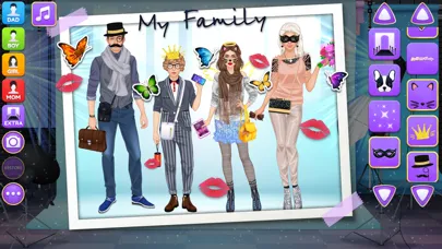 Screenshot di Superstar Family Dress Up Game
