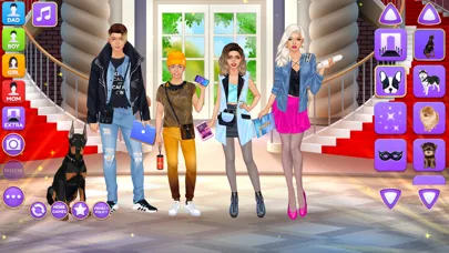 Screenshot di Superstar Family Dress Up Game