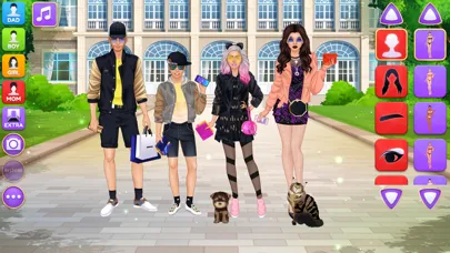 Screenshot di Superstar Family Dress Up Game