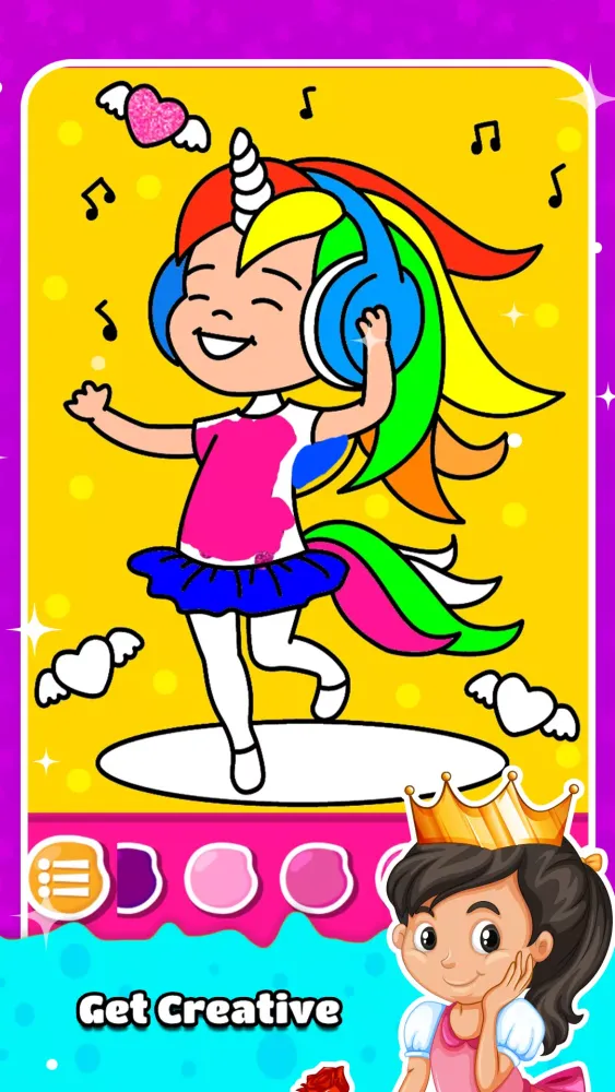 Princess Coloring Screenshots