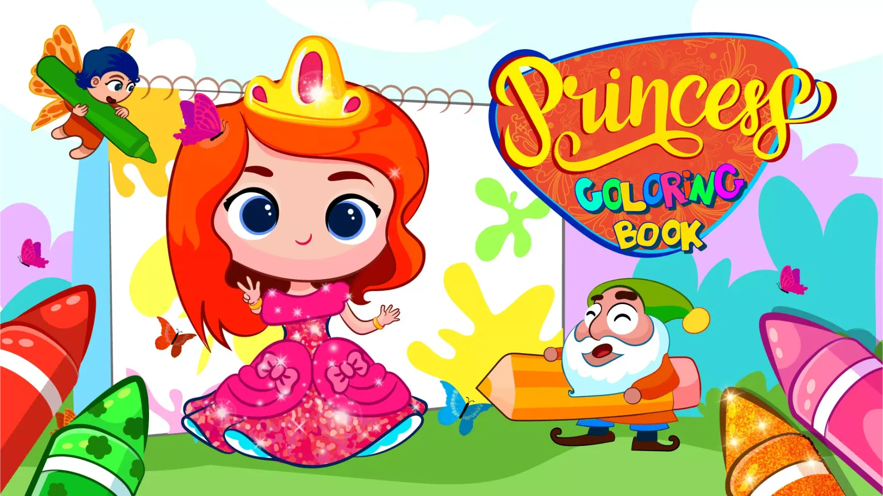 Princess Coloring Screenshots