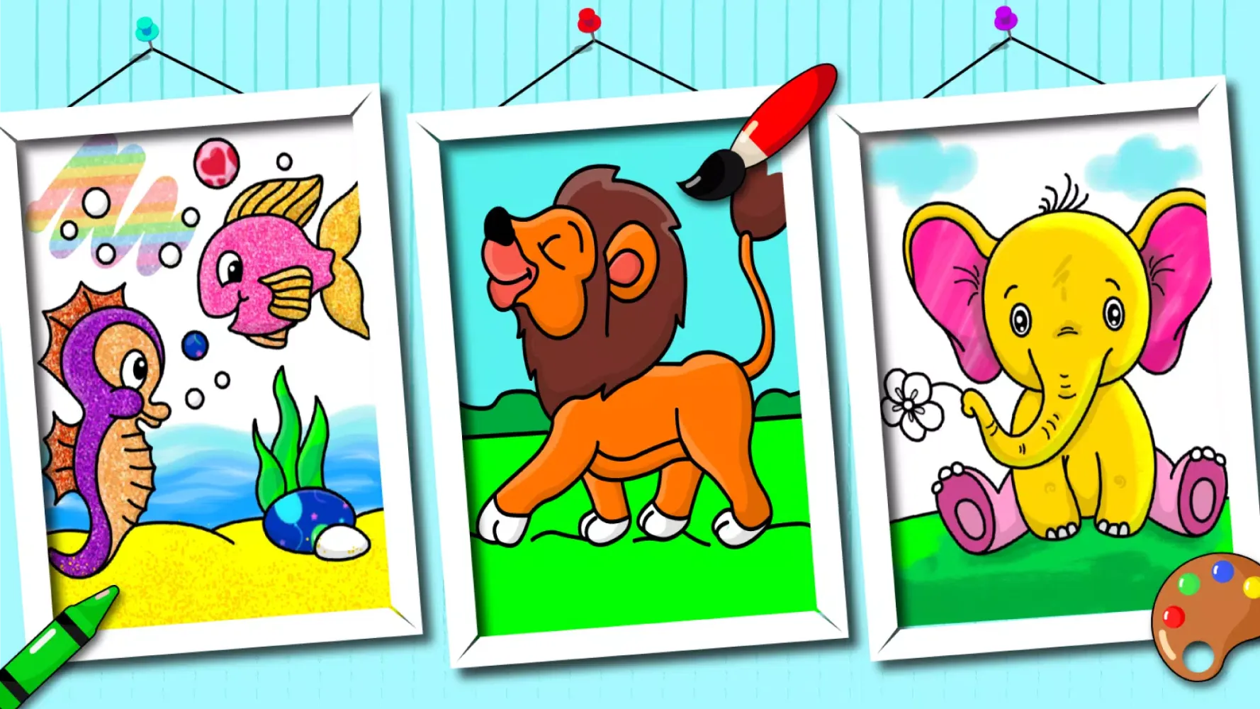 Coloring Book Games for Kids Screenshots