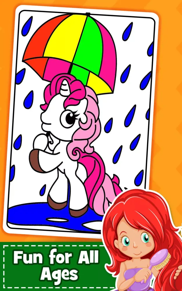 Unicorn Coloring Book for Kids應用截圖