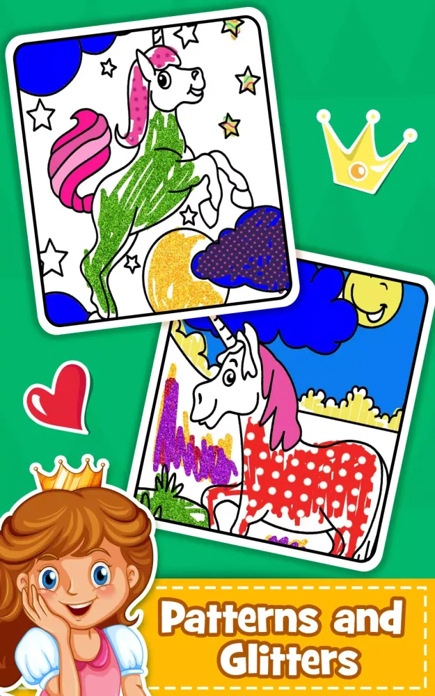 Unicorn Coloring Book for Kids應用截圖