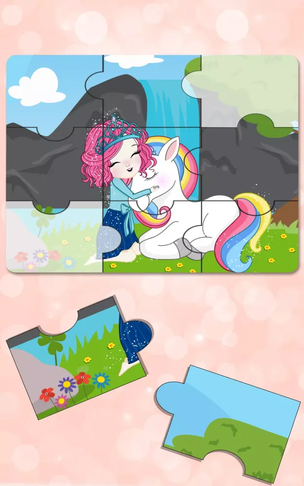 Captures d'écran de Unicorn Coloring