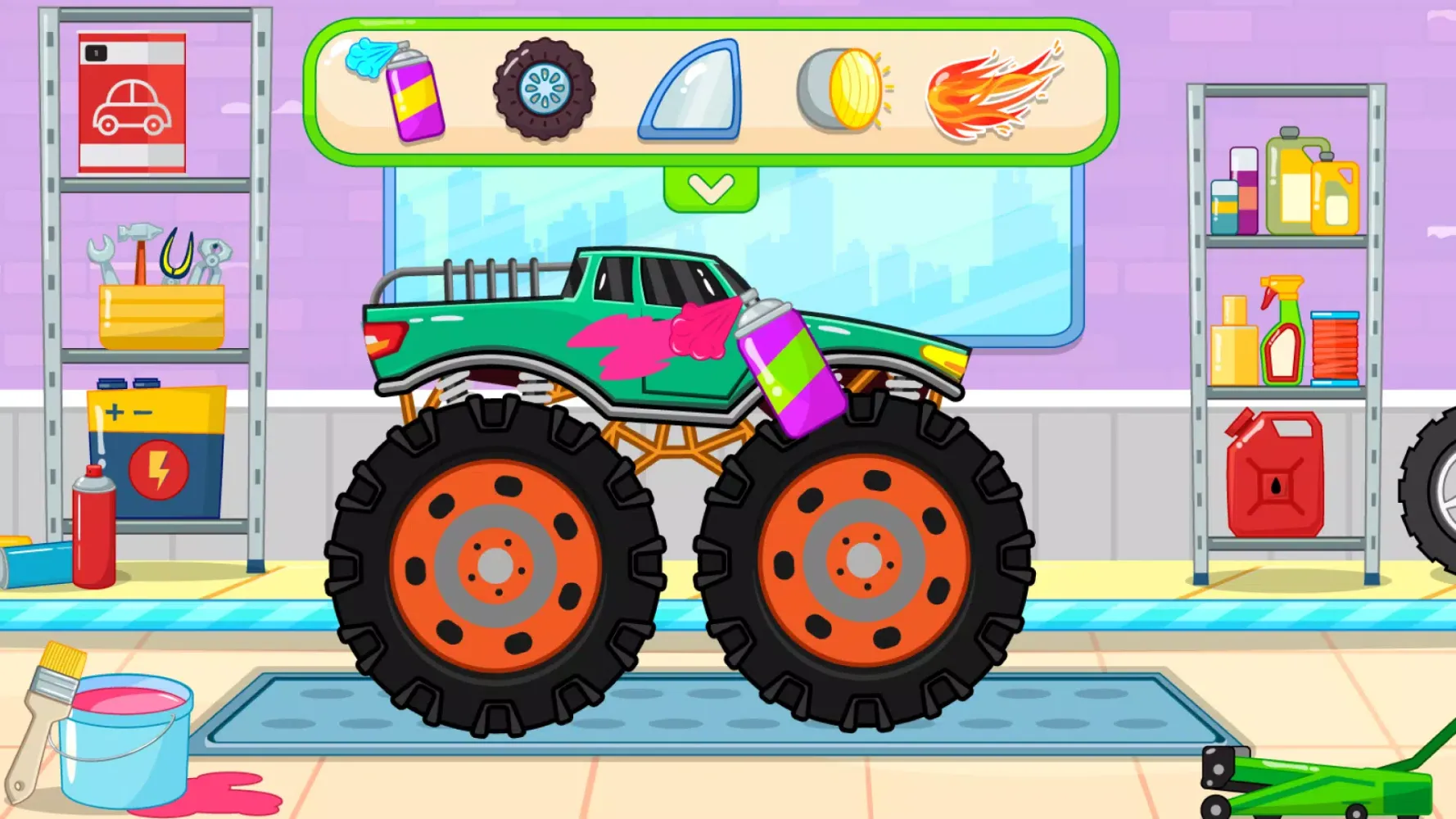 Car Wash & Race Games for Kids 스크린샷