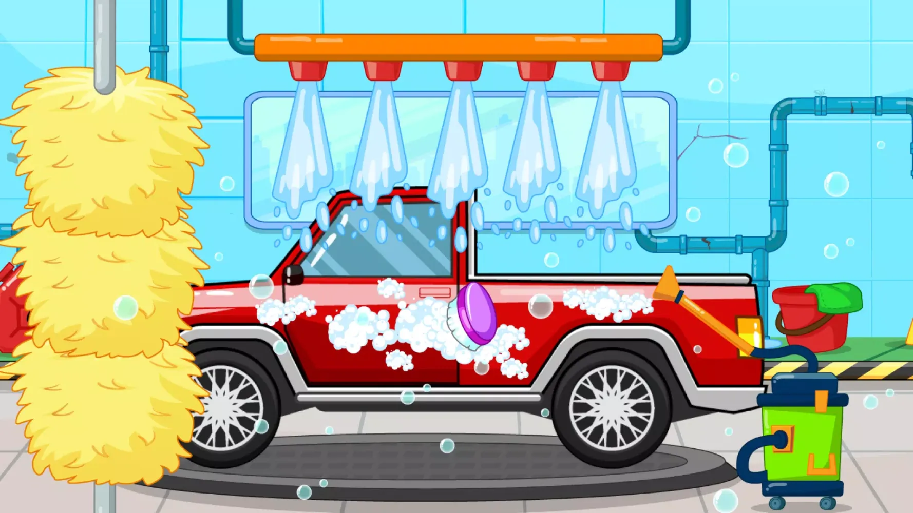 Car Wash & Race Games for Kids 스크린샷