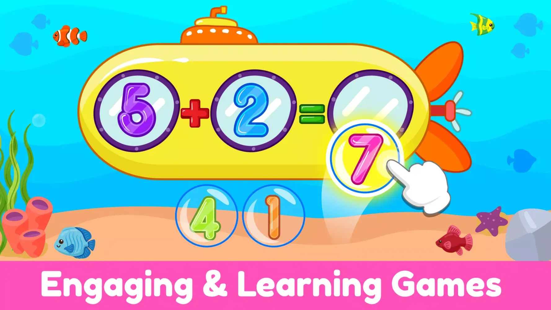 Tangkapan layar Learn 123 Numbers Kids Games