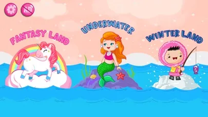 Captures d'écran de Kids Puzzle Games Girls & Boys