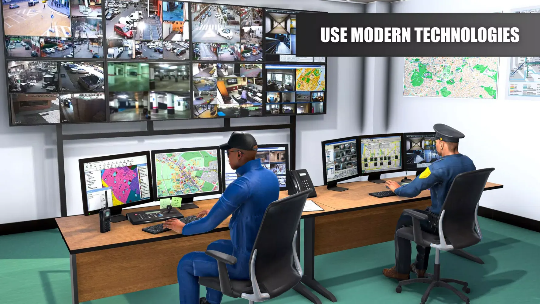 Capturas de pantalla de Police Car Games - Police Game