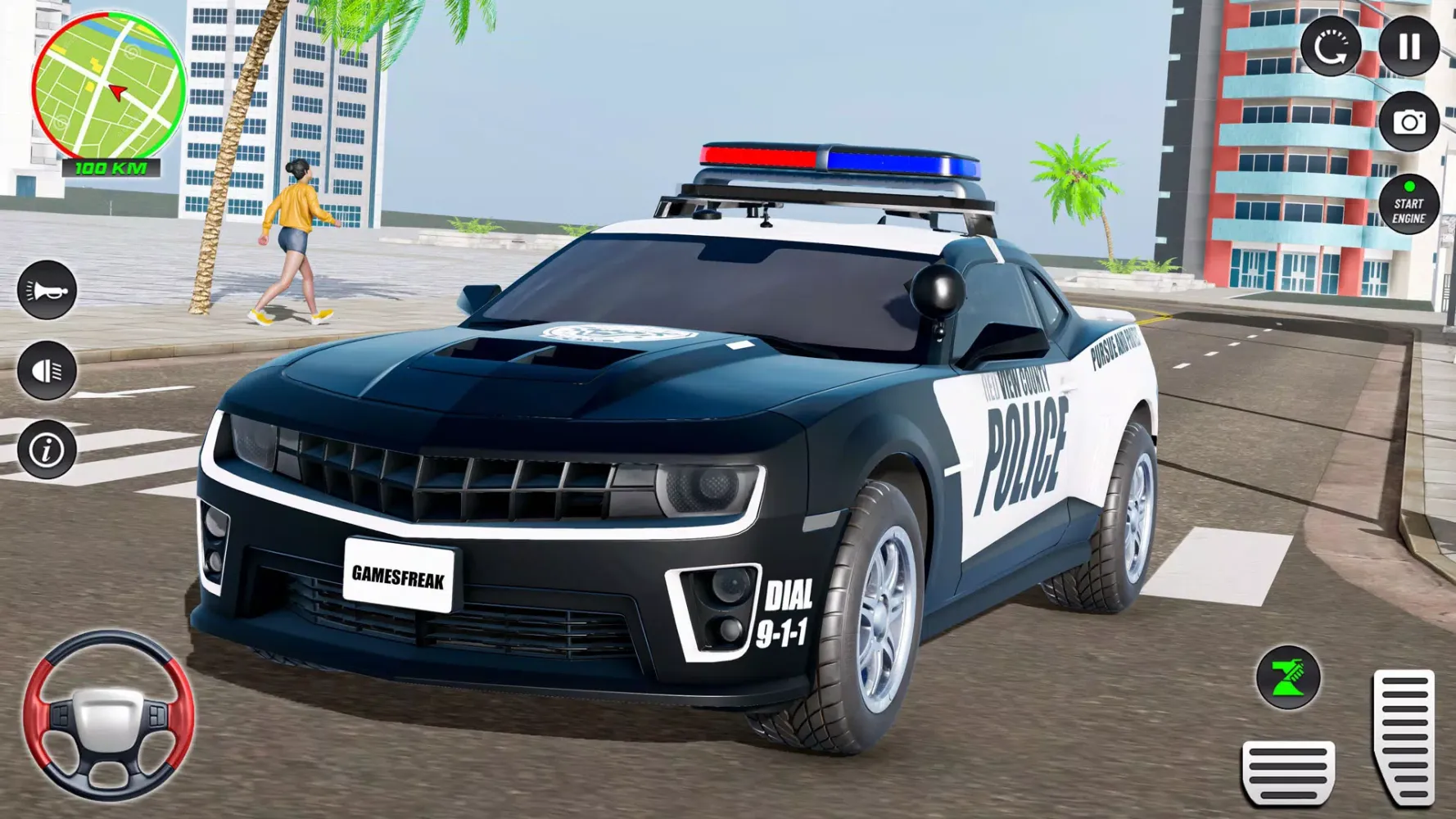 Capturas de pantalla de Police Car Games - Police Game