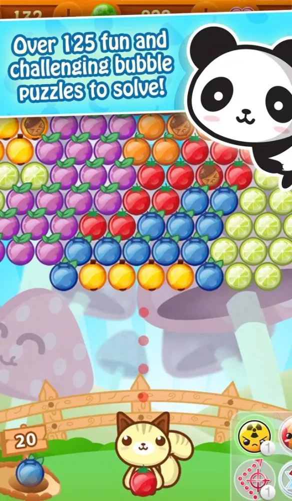 Captures d'écran de Fruit Bubble Adventures – The Best New Shooter Game