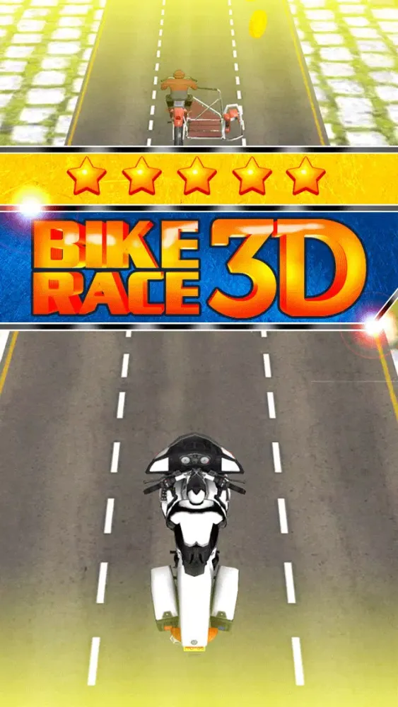 Zrzuty ekranu 3D Dirt Bike Running Mayhem Battle By Crazy Moto Rival Riding Street Racing Games Free