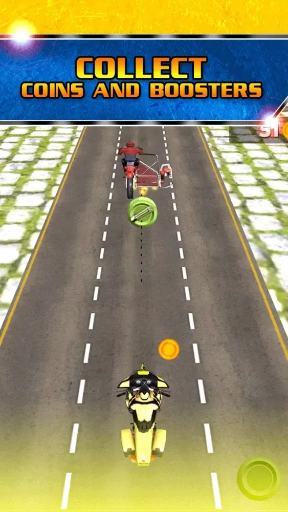 Zrzuty ekranu 3D Dirt Bike Running Mayhem Battle By Crazy Moto Rival Riding Street Racing Games Free