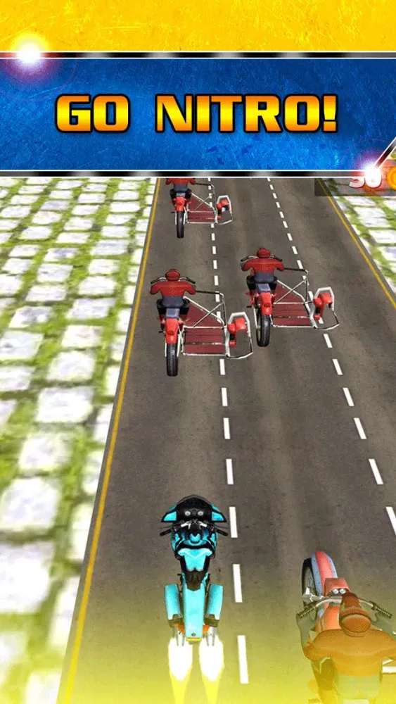 Zrzuty ekranu 3D Dirt Bike Running Mayhem Battle By Crazy Moto Rival Riding Street Racing Games Free