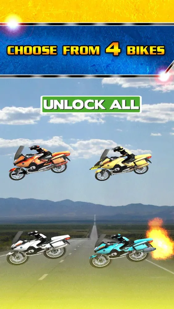 Zrzuty ekranu 3D Dirt Bike Running Mayhem Battle By Crazy Moto Rival Riding Street Racing Games Free