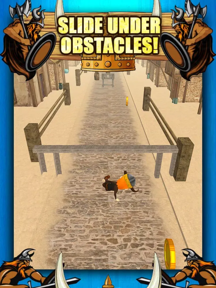 3D Viking Run Infinite Runner Game with Endless Racing by Parkour Fun Games FREE iPad 應用截圖