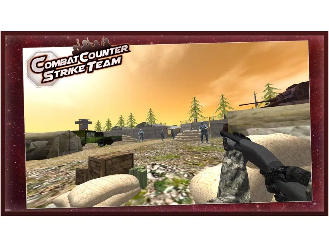 Counter Combat Strike Team iPad  Screenshots