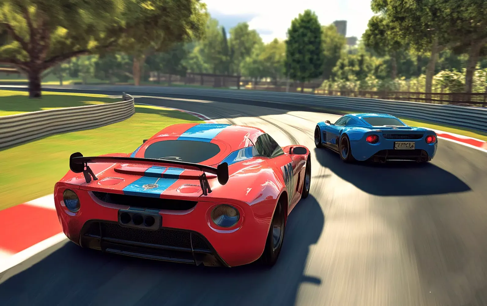 ภาพหน้าจอของ Cars drift VR race simulator