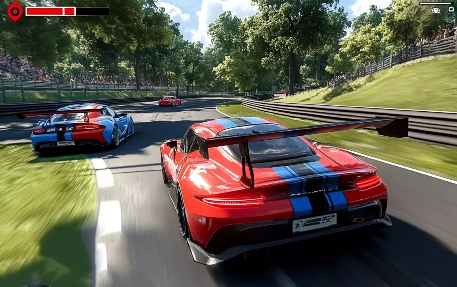 ภาพหน้าจอของ Cars drift VR race simulator