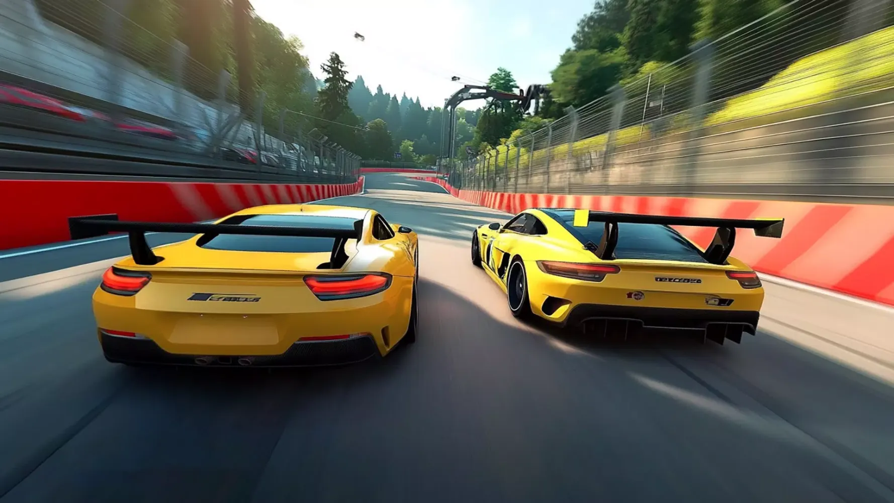 ภาพหน้าจอของ Cars drift VR race simulator