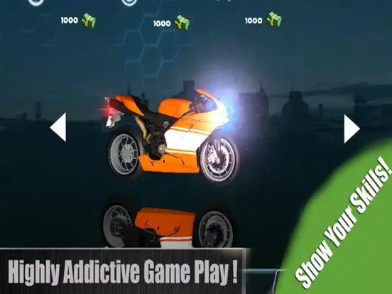 Ảnh chụp màn hình của Fast Motor Racing City 3D iPad 