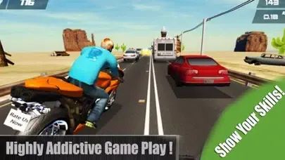 Ảnh chụp màn hình của Fast Motor Racing City 3D