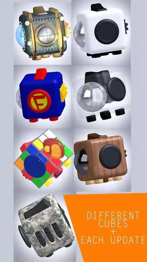 Fidget Cube 3D Toys Screenshots