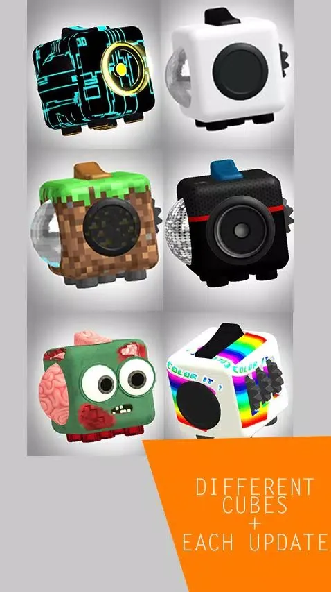 Fidget Cube 3D Toys Screenshots