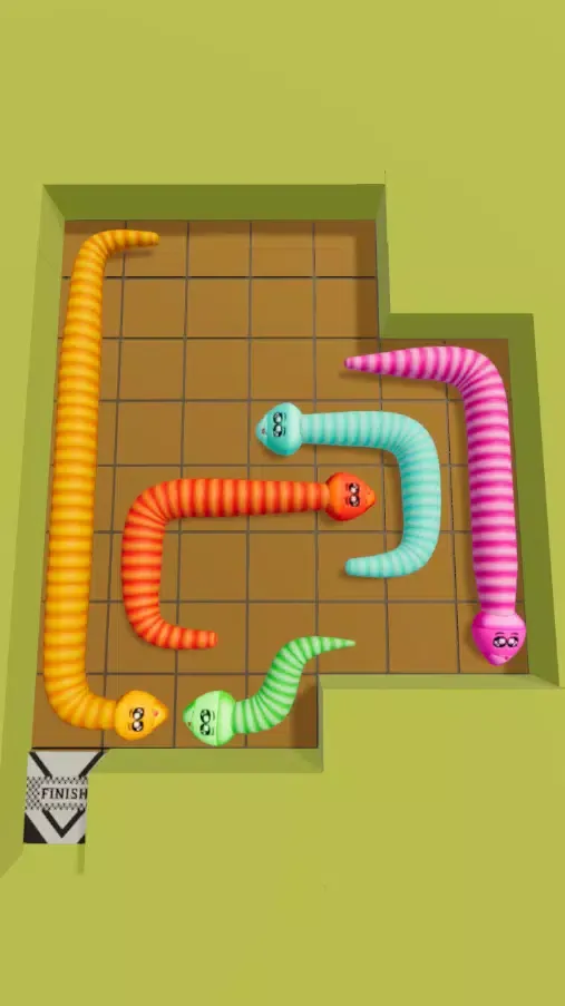 صور Tangled Snakes: 3D Puzzle Game