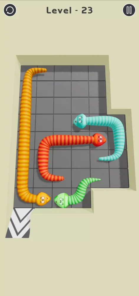 صور Tangled Snakes: 3D Puzzle Game
