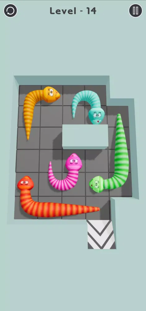 صور Tangled Snakes: 3D Puzzle Game
