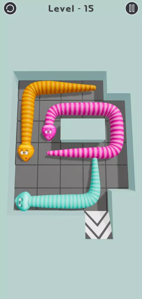 صور Tangled Snakes: 3D Puzzle Game