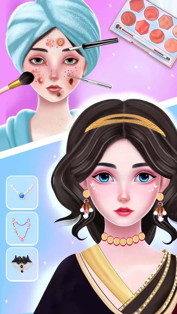 Tangkapan layar DIY Makeup: Beauty Makeup Game
