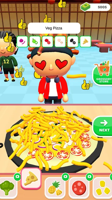 Overcooked Pizza: Make a Pizza Screenshots
