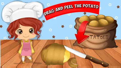French Fries Maker-Cook Eat & Learn for kids Screenshots