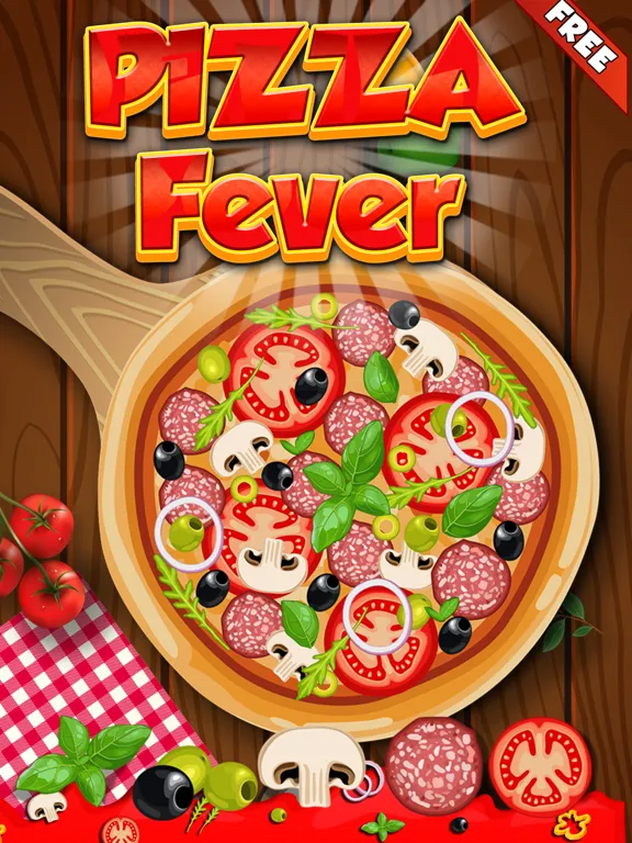 Pizza Fever-Free fun cooking game for kids & girls iPad  스크린샷