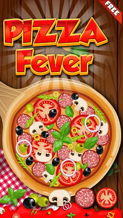 Pizza Fever-Free fun cooking game for kids & girls 스크린샷