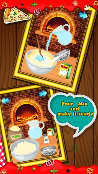 Pizza Fever-Free fun cooking game for kids & girls 스크린샷