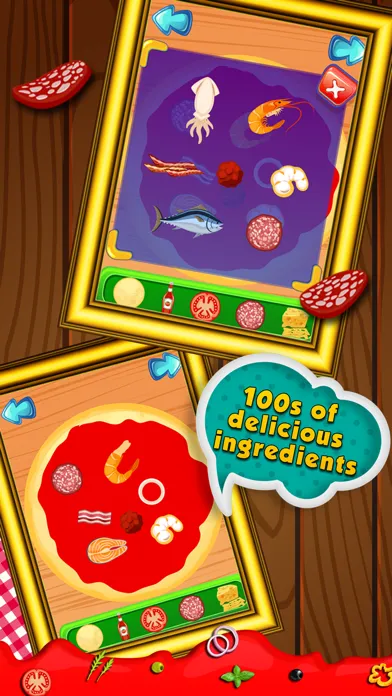 Pizza Fever-Free fun cooking game for kids & girls 스크린샷