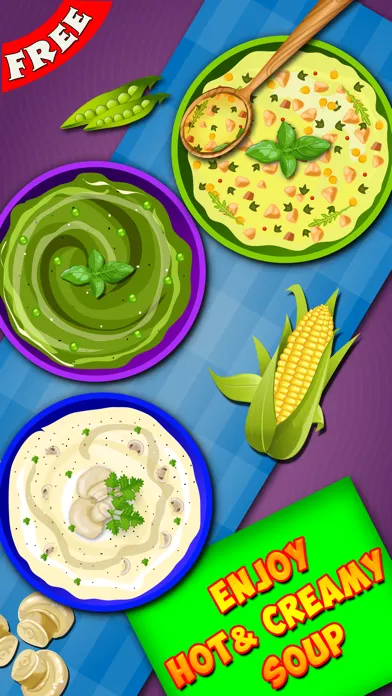 Soup Maker : free Girls Kids fun Cooking game for pizza,burger & sandwich lovers स्क्रीनशॉट