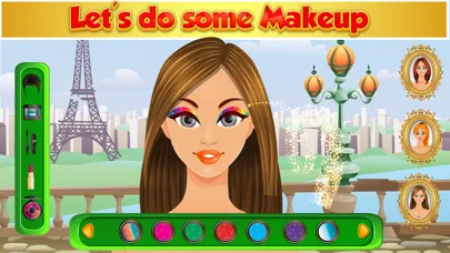 Screenshot di Travel Dress up-Girls Kids hot fabulous free fashion dress up,design & makeup time management game