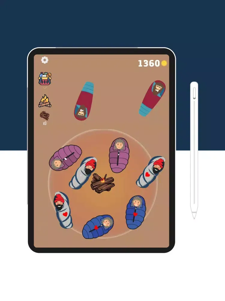 Zrzuty ekranu Campfire: Save Campers iPad 