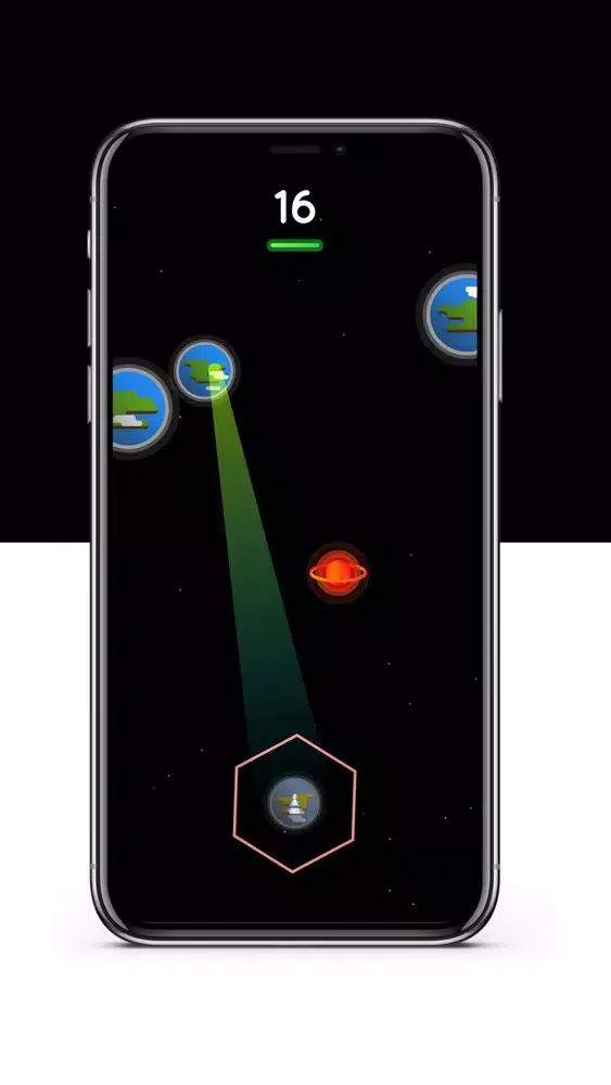 Ảnh chụp màn hình của Space Travel: Avoid Meteors