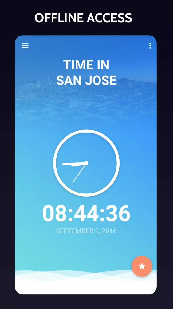 Zrzuty ekranu Time in San Jose, USA