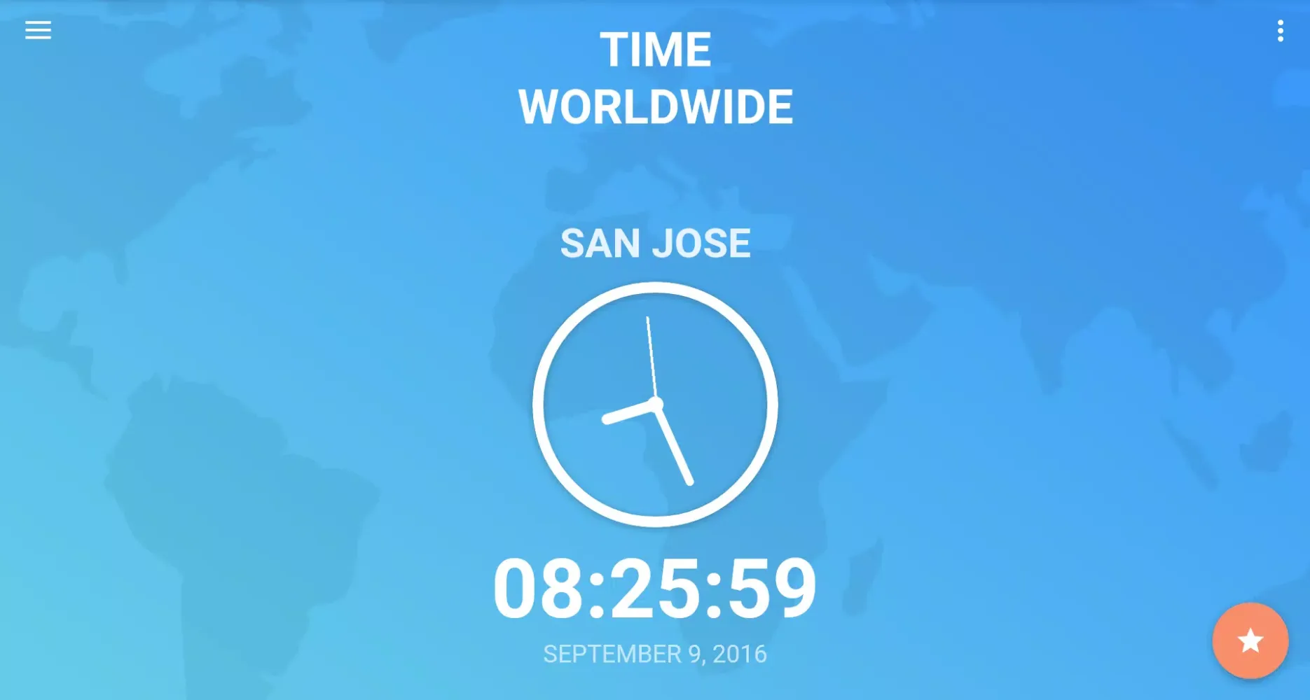 Zrzuty ekranu Time in San Jose, USA