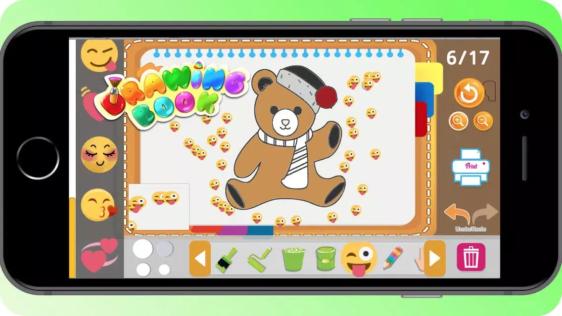 تصاویر Teddy Bear Coloring Book